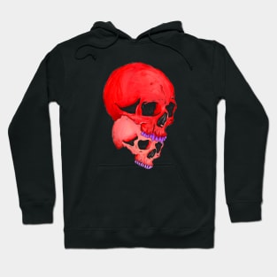 Couple of skulls Hoodie